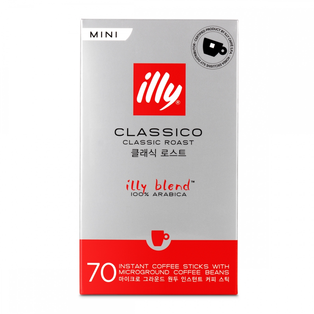 illy Premium Instant Coffee Sticks 70 Sticks Medium Roast